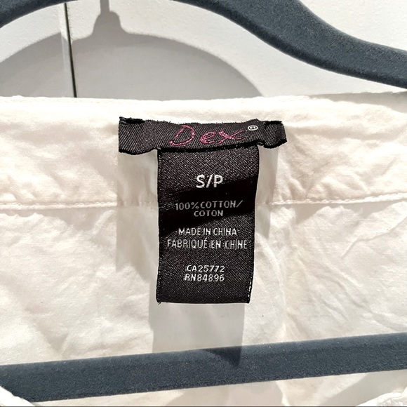 Butterfly sleeve cotton top boho flowy cottagecore - Picture 9 of 9